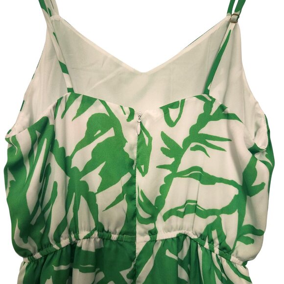 Lilly Pulitzer For Target Green White Boom Boom Jumpsuit Size Small - Picture 4 of 9
